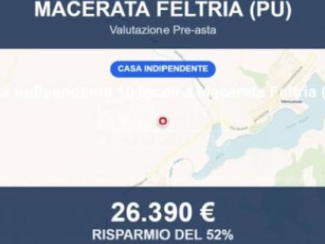 Immobile in asta di 94 m con più di 5 locali in vendita a Macerata Feltria