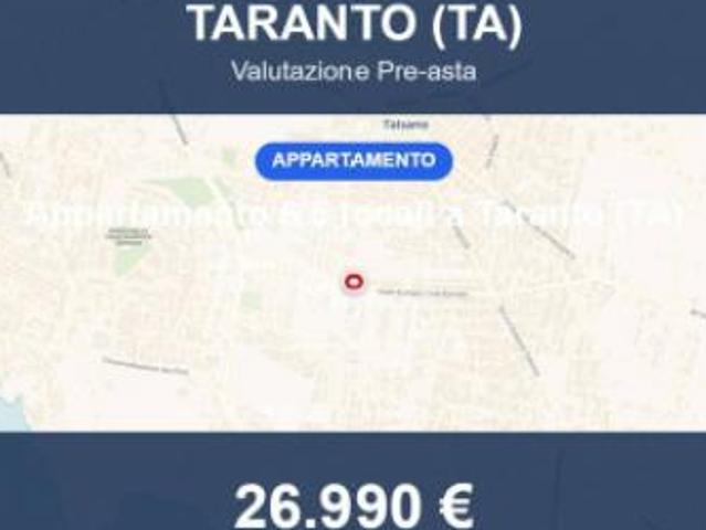 Immobile in asta di 94 m, box auto in vendita a Taranto