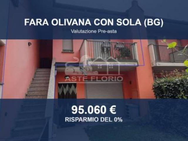 Immobile in asta di 94 m in vendita a Fara Olivana con Sola