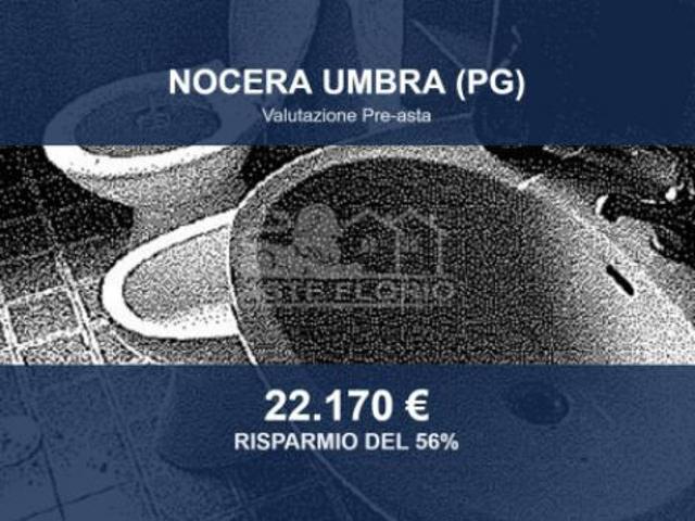 Immobile in asta di 95 m, box auto in vendita a Nocera Umbra