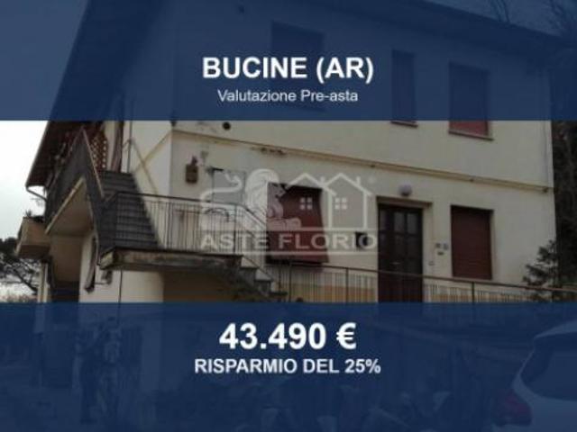 Immobile in asta di 95 m, box auto in vendita a Bucine