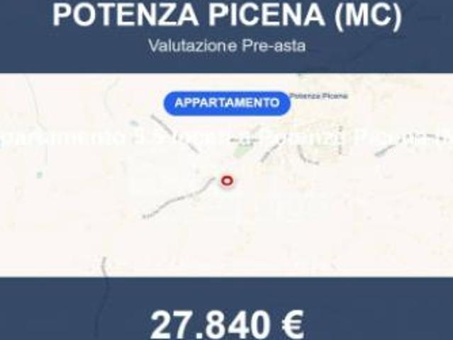 Immobile in asta di 95 m, box auto in vendita a Potenza Picena