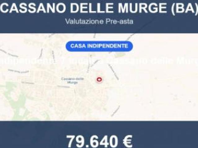 Immobile in asta di 96 m con più di 5 locali in vendita a Cassano delle Murge