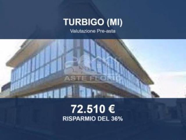 Immobile in asta di 96 m, box auto in vendita a Turbigo