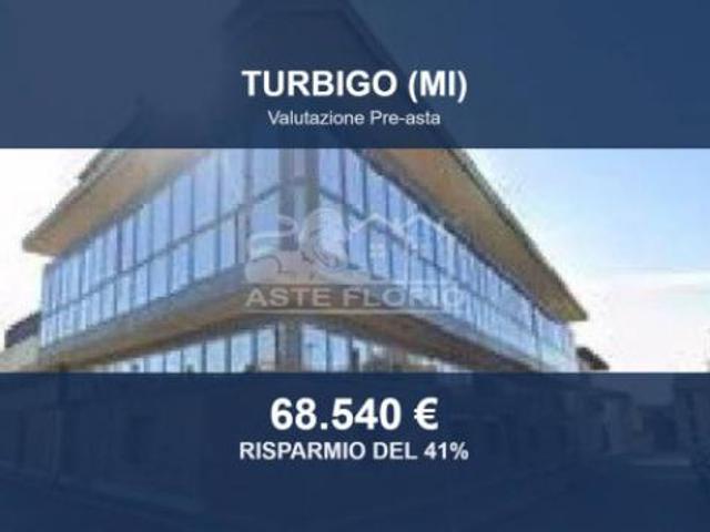 Immobile in asta di 96 m, box auto in vendita a Turbigo
