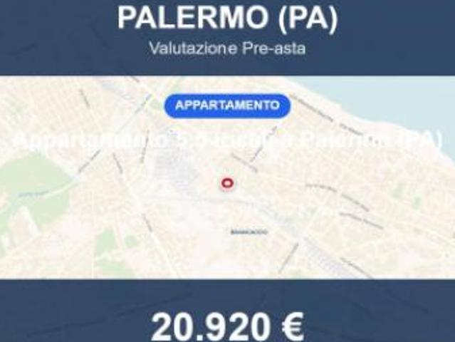 Immobile in asta di 96 m in vendita a Palermo