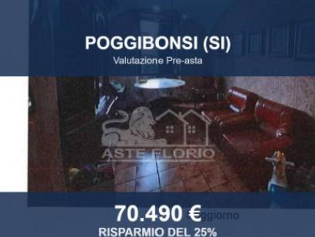 Immobile in asta di 97 m con più di 5 locali in vendita a Poggibonsi