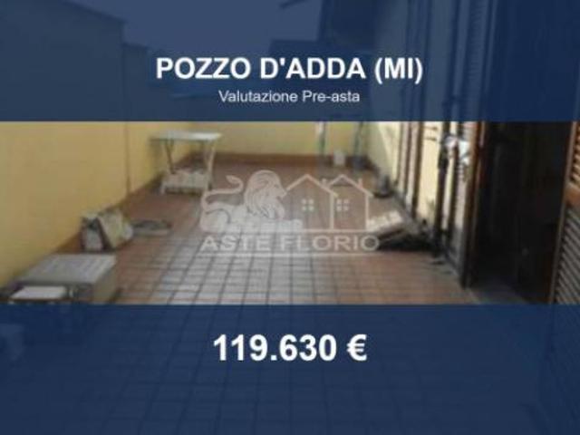Immobile in asta di 97 m, box auto doppio in vendita a Pozzo d'Adda