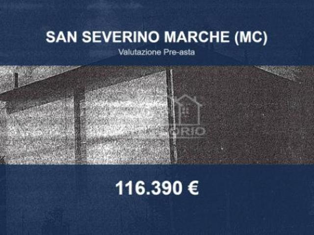 Immobile in asta di 97 m, box auto in vendita a San Severino Marche