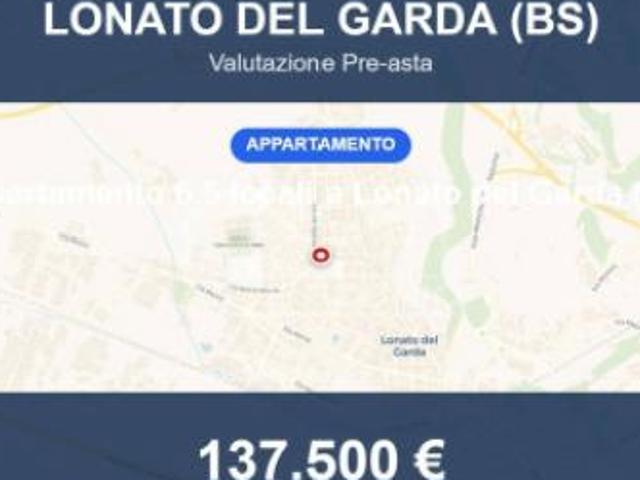 Immobile in asta di 98 m con più di 5 locali e box auto in vendita a Lonato del Garda