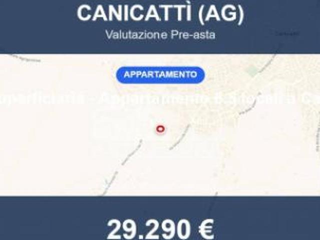 Immobile in asta di 98 m, box auto in vendita a Canicattì