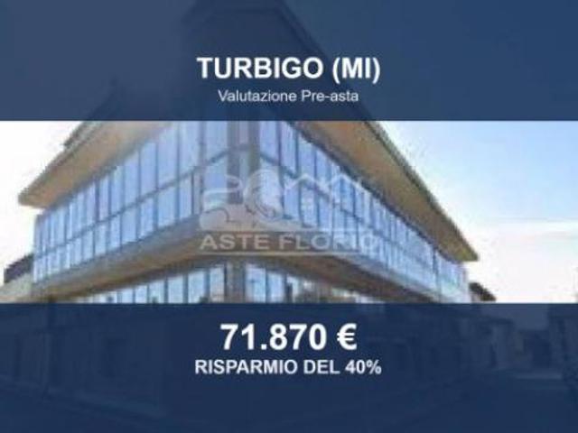 Immobile in asta di 98 m, box auto in vendita a Turbigo