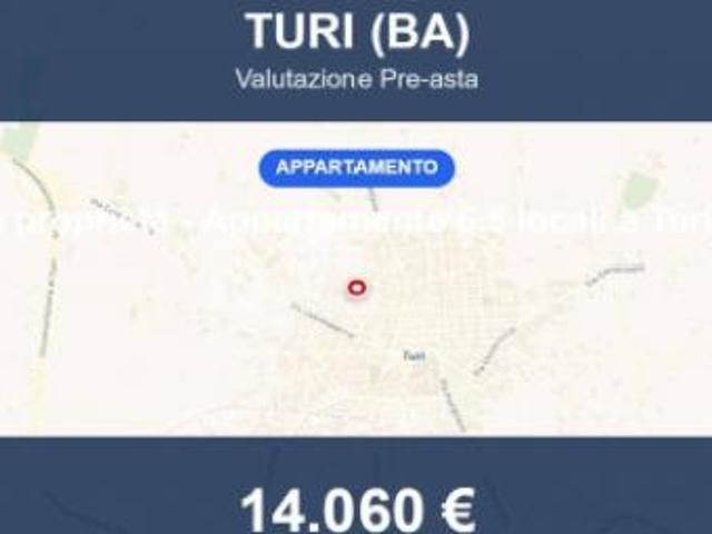 Immobile in asta di 99 m con più di 5 locali in vendita a Turi