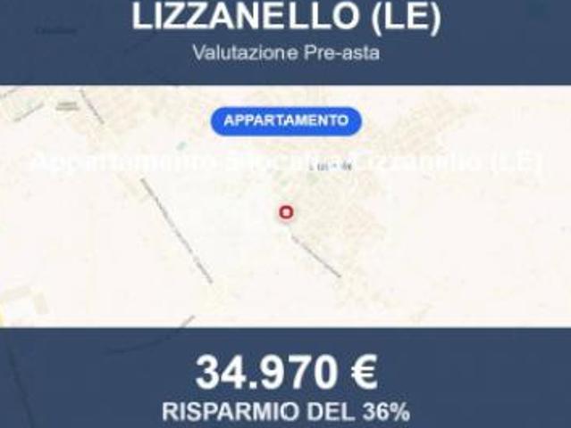 Immobile in asta di 99 m, box auto in vendita a Lizzanello