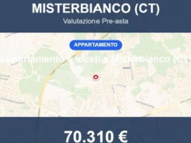 Immobile in asta di 90 m con più di 5 locali e box auto in vendita a Misterbianco