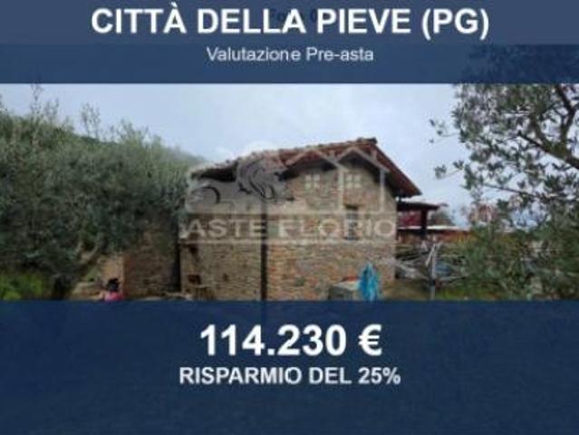 Immobile in asta di 90 m con più di 5 locali in vendita a Citt della Pieve