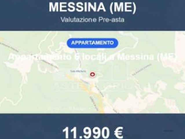 Immobile in asta di 90 m con più di 5 locali in vendita a Messina