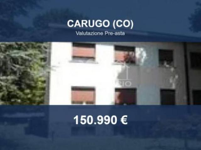 Immobile in asta di 90 m, box auto doppio in vendita a Carugo