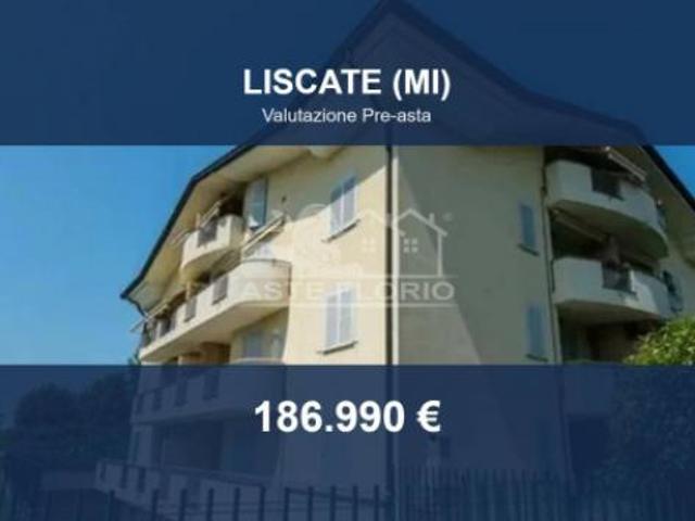 Immobile in asta di 90 m, box auto doppio in vendita a Liscate