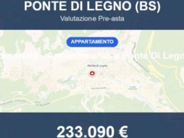 Immobile in asta di 90 m, box auto doppio in vendita a Ponte di Legno
