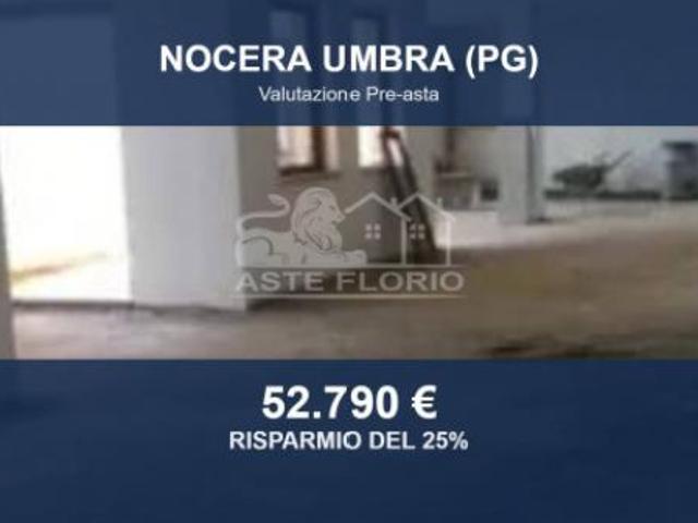 Immobile in asta di 90 m, box auto in vendita a Nocera Umbra