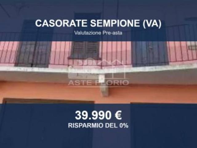 Immobile in asta di 90 m, box auto in vendita a Casorate Sempione