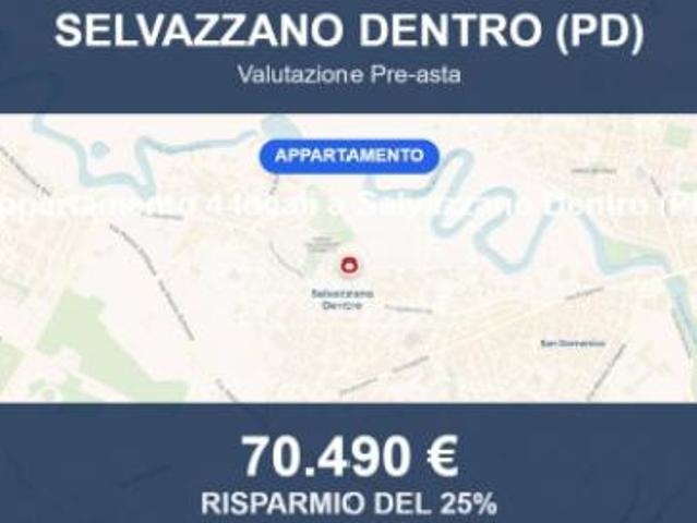Immobile in asta di 90 m, box auto in vendita a Selvazzano Dentro