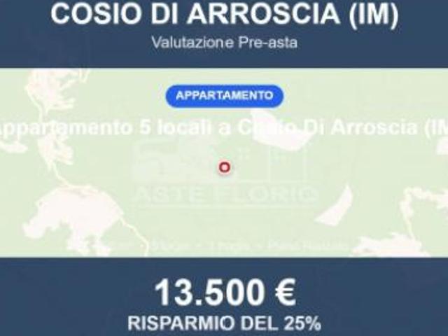 Immobile in asta di 90 m in vendita a Cosio d'Arroscia