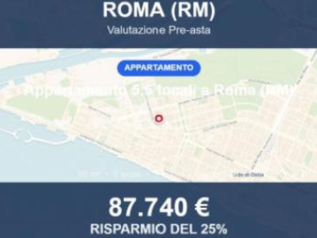 Immobile in asta di 90 m in vendita a Roma