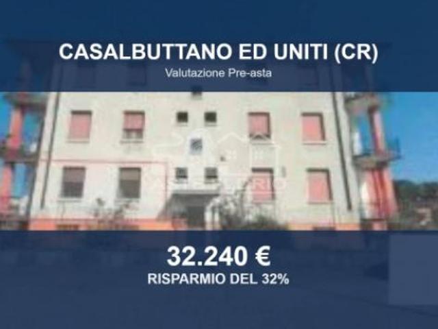 Immobile in asta di 92 m, box auto in vendita a Casalbuttano ed Uniti