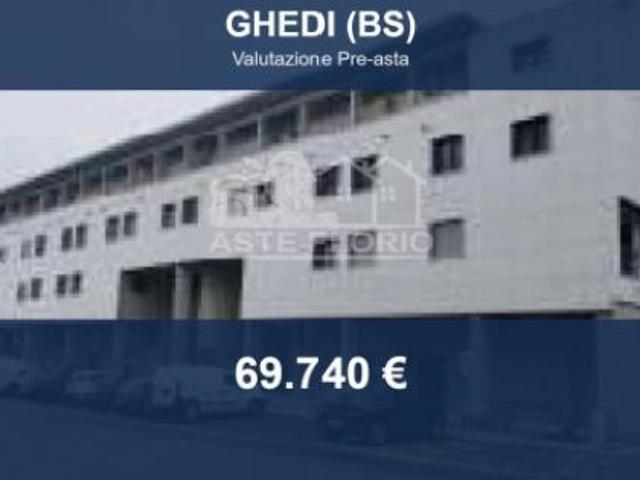 Immobile in asta di 92 m, box auto in vendita a Ghedi