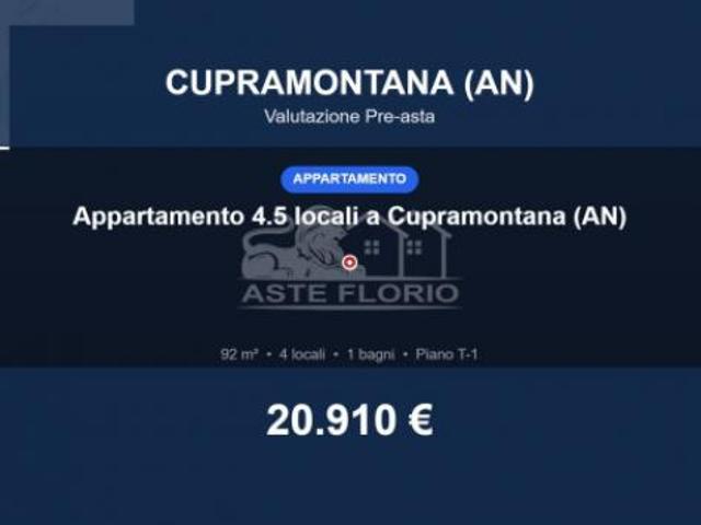 Immobile in asta di 92 m in vendita a Cupramontana