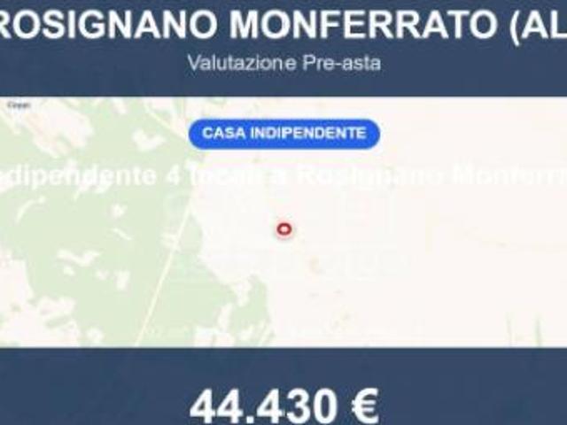 Immobile in asta di 92 m in vendita a Rosignano Monferrato