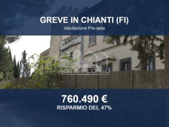 Immobile in asta di 937 m con più di 5 locali in vendita a Greve in Chianti