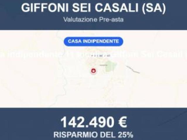 Immobile in asta di 935 m con più di 5 locali e box auto in vendita a Giffoni Sei Casali