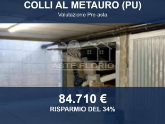 Immobile in asta di 93 m, box auto in vendita a Colli al Metauro