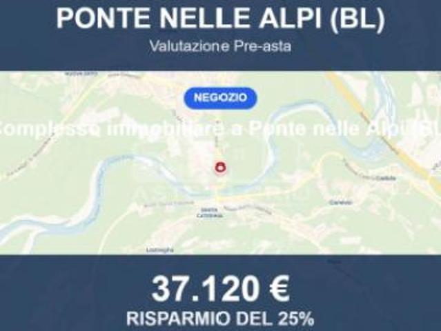 Immobile in asta di 93 m in vendita a Ponte nelle Alpi