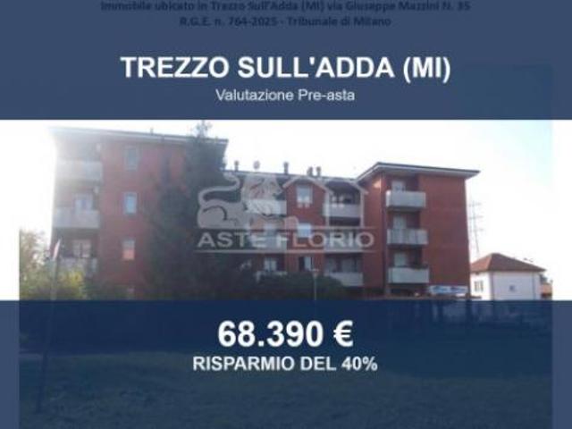 Immobile in asta di 93 m in vendita a Trezzo sull'Adda