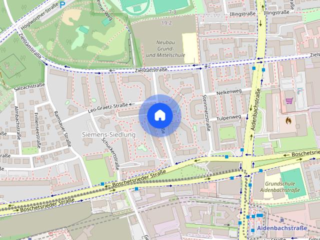 Immobilien T raum: Weitblick bis zu den Alpen.