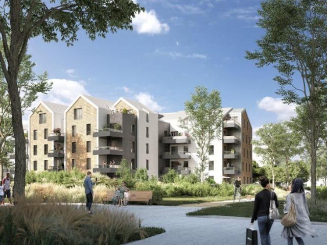 Immobilier neuf Bruges 3 pièces, 63 m²