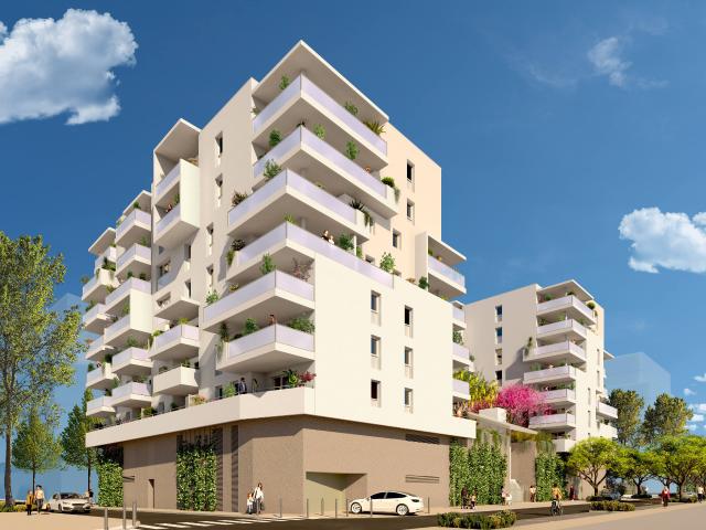 Immobilier neuf du 2 au 4 pièces avec prestations de standing à Sète 3 pièces, 62 m²
