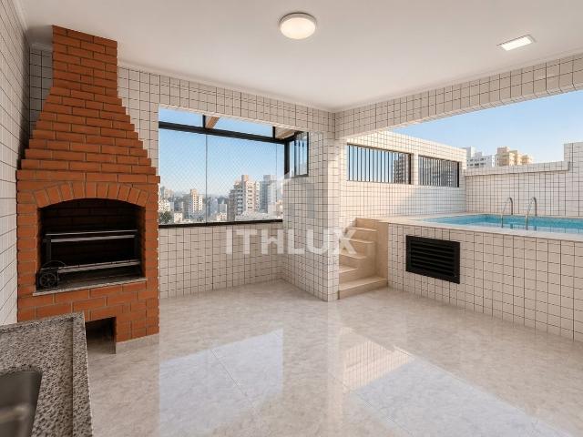 Imóvel de Oportunidade: Cobertura de Luxo com 320m², Piscina e R$ 850 Mil de Deságio | Guilhermina, Praia Grande, Guilhermina