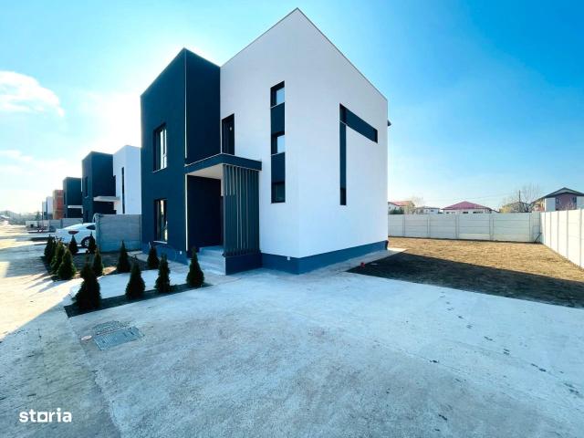 Imobiliare Domnesti P+1 toate utilitatile str asfaltata 3 dormitoare