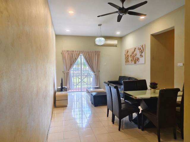 Impian Senibong apartment ground floor fully furnished