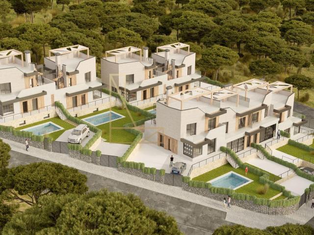 Impresionante colección de sólo ocho modernas casas adosadas. 222m² Polop