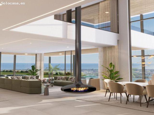 Impresionante villa moderna con vistas panorámicas en El MadroñaL