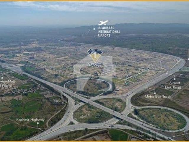 In Top City 1 Block D Residential Plot Sized 10 Marla For Sale