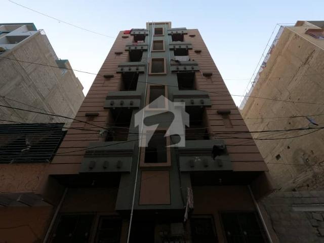 In Allah Wala Town Sector 31 B Of Karachi, A 450 Square Feet Flat Is Available
