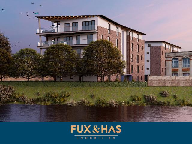 In erster Reihe direkt am Wasser: Neubauprojekt mit 15 exklusiven Wohnungen von 60 146 m² Wohnfläche zum Kauf!