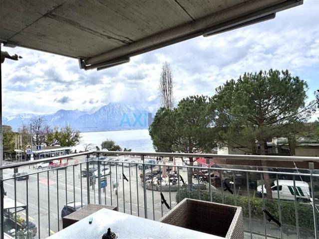 In exklusiver Lage ! Sublime 4,5 Zimmerwohnung gegenüber der Landungsbrücke von Montreux